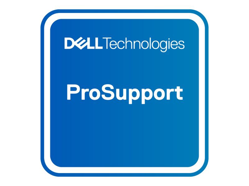 Dell Upgrade from 3Y Mail-in Service to 3Y ProSupport - extended service agreement - 3 years - on-site