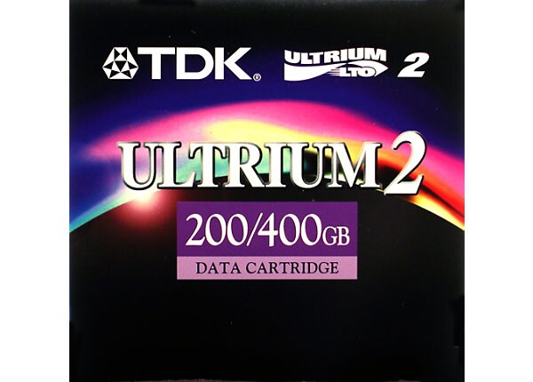 TDK LTO Ultrium 2 200/400GB Data Cartridge