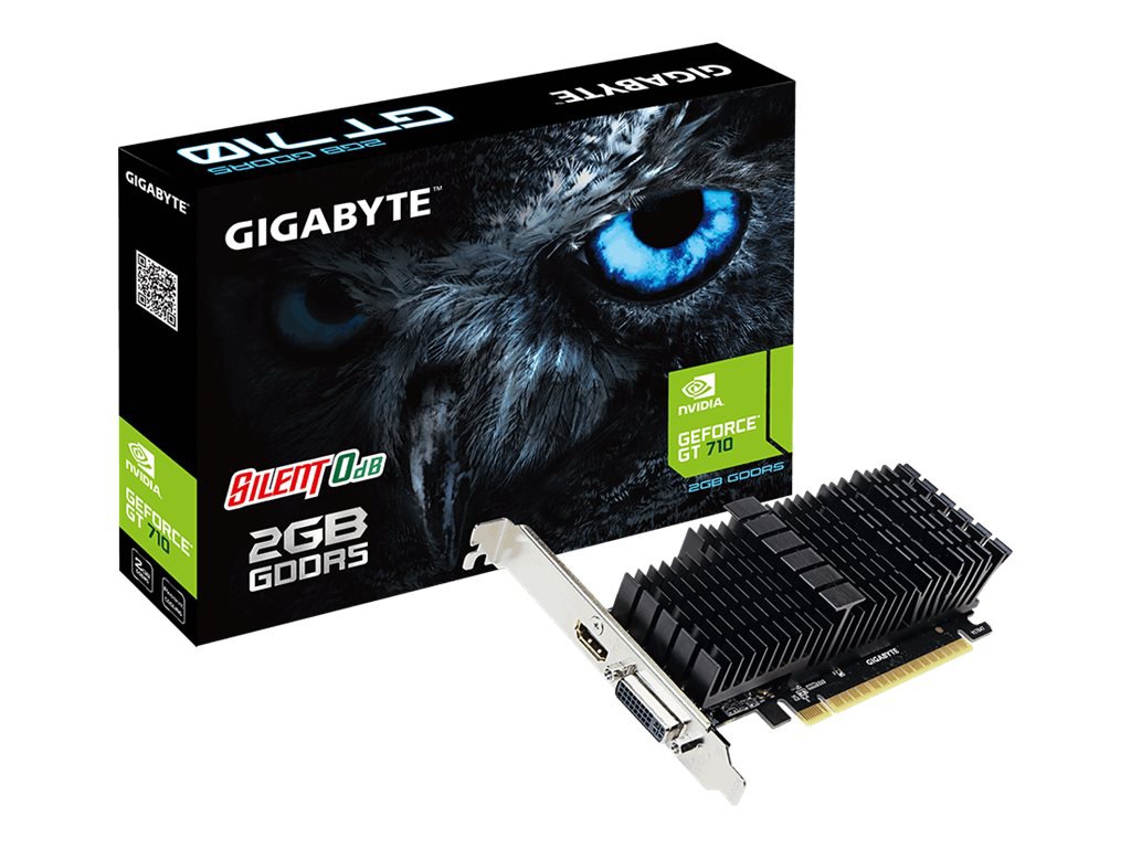 Gigabyte GV-N710D5SL-2GL - graphics card - GF GT 710 - 2 GB