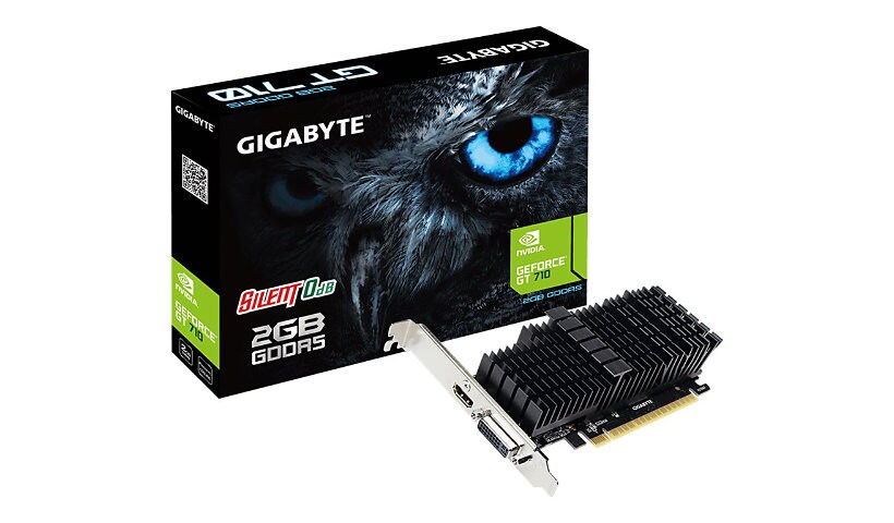 Gigabyte GV-N710D5SL-2GL - graphics card - GF GT 710 - 2 GB