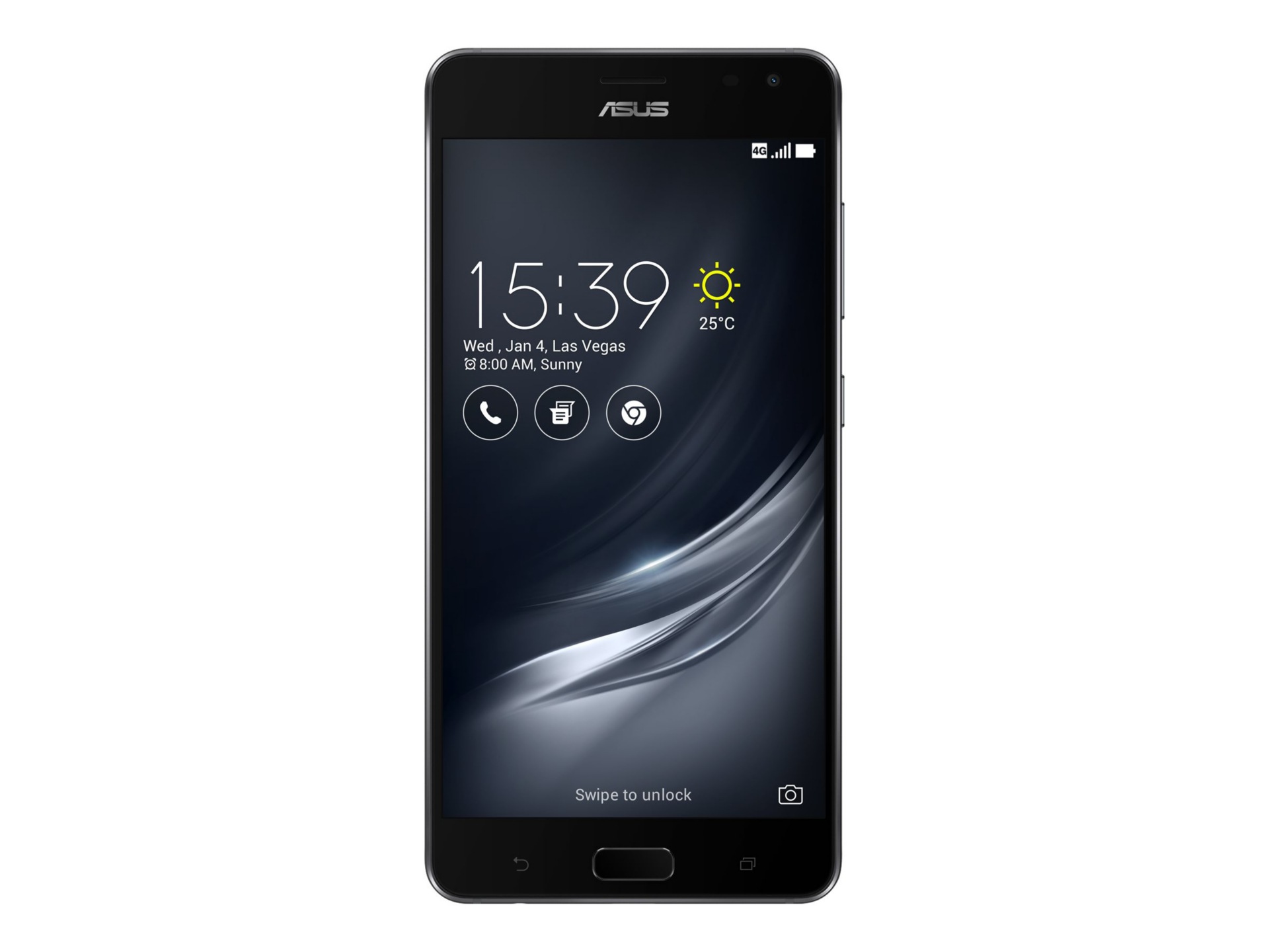 ASUS ZenFone AR (ZS571KL) - black - 4G LTE - 64 GB - GSM - smartphone