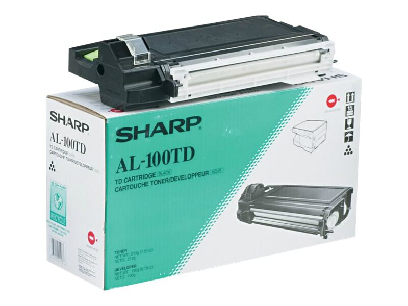 Sharp AL-100TD - black - original - toner cartridge