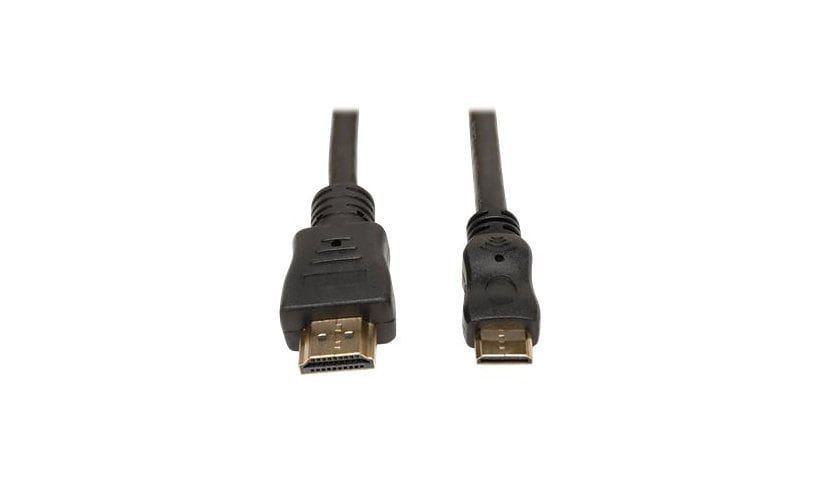 Eaton Tripp Lite Series High-Speed HDMI to Mini HDMI Cable with Ethernet (M/M), 10 ft. - HDMI cable with Ethernet - 3.05