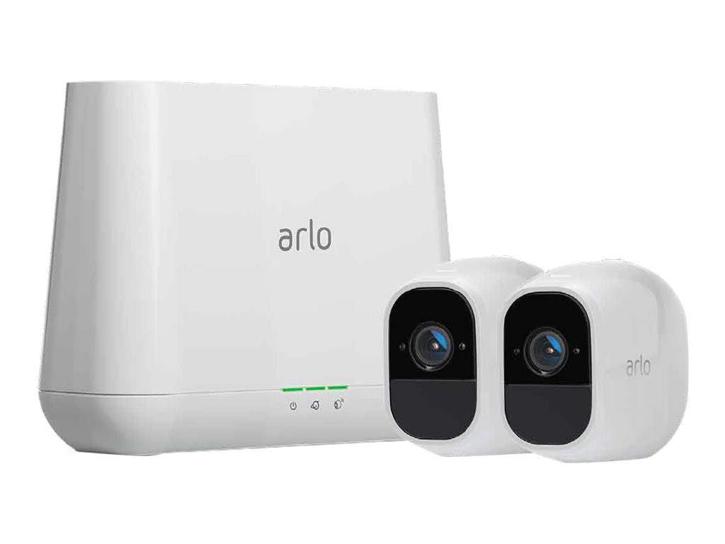 Arlo Pro 2 Security System, 2 Rchrgble Wire–Free HD 1080p Camera (VMS4230P)