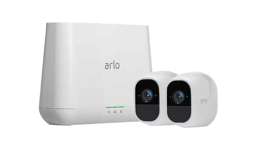 Arlo Pro 2 Security System, 2 Rchrgble Wire–Free HD 1080p Camera (VMS4230P)