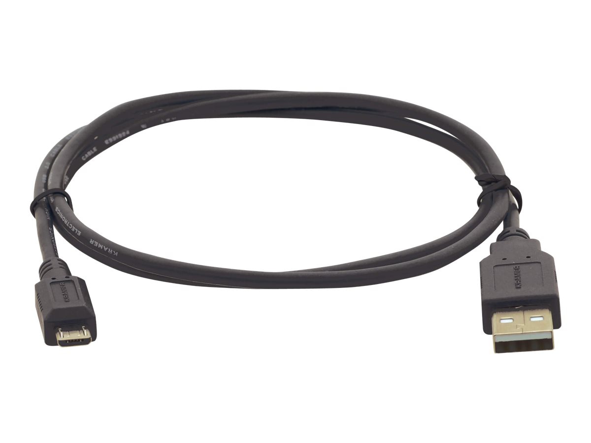 Kramer C-USB/MicroB-3 USB cable - USB to Micro-USB Type B - 3 ft - C-USB/MICROB-3 - USB Cables - CDW.com