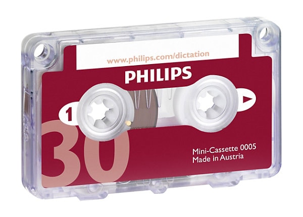 Philips mini cassette - 1 x 30min