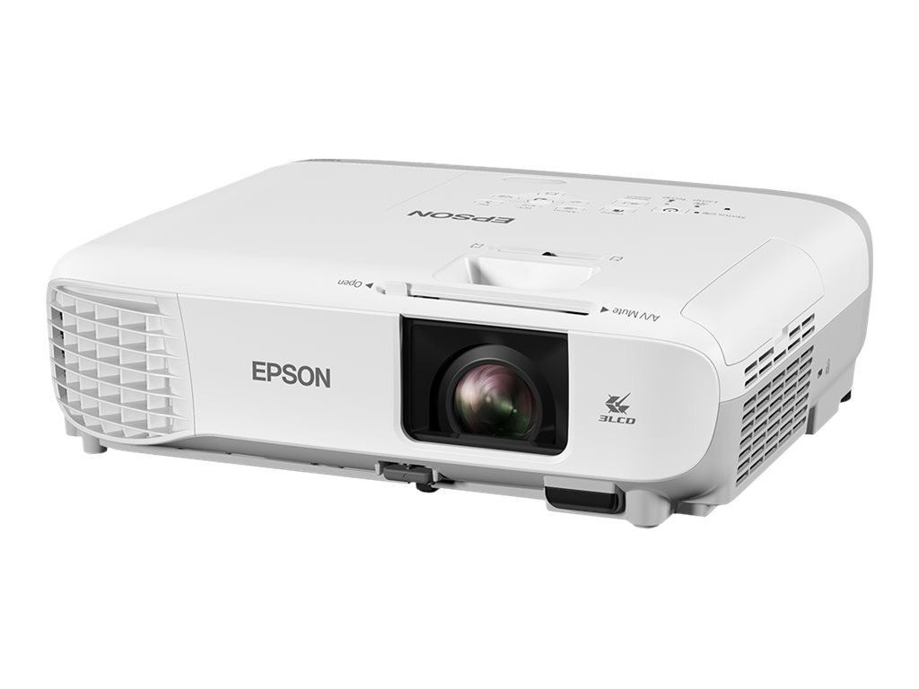 Epson PowerLite W39 - 3LCD projector - portable - LAN