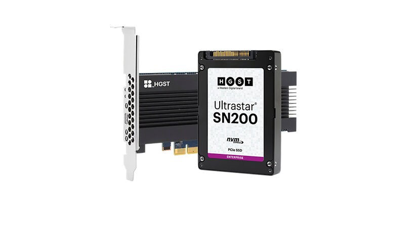HGST SN200 - solid state drive - 1.6 TB - PCI Express 3.0 x4 (NVMe)