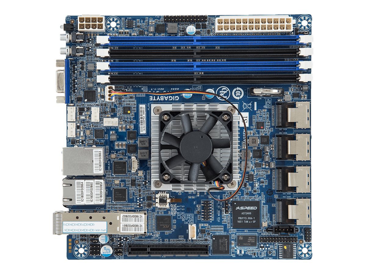 Gigabyte MA10-ST0 - 1.1 - motherboard - mini ITX - Intel Atom C3958