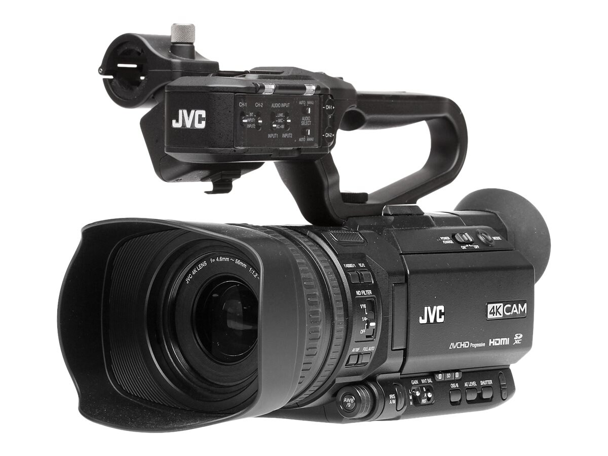 JVC 4KCAM GY-HM200HW - camcorder - storage: flash card