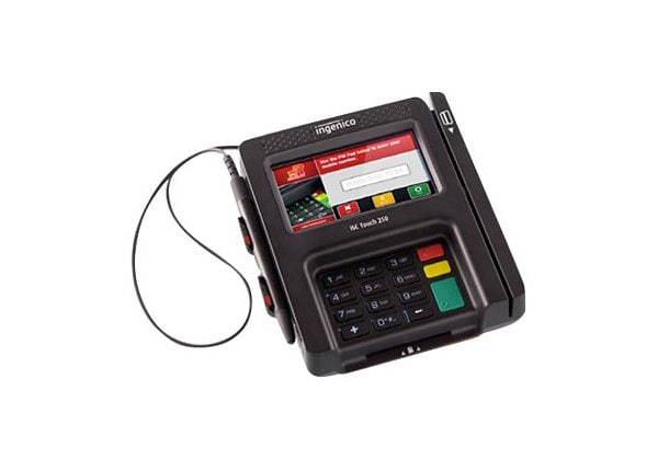 Ingenico iSC250 - signature terminal with magnetic / Smart Card reader - serial, USB, Ethernet