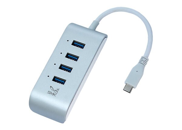 SMK-Link Electronics USB-C Hub (4-Port) - hub - 4 ports