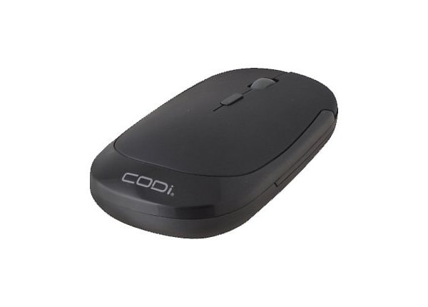 CODi Slim Wireless Mouse - mouse - 2.4 GHz - black