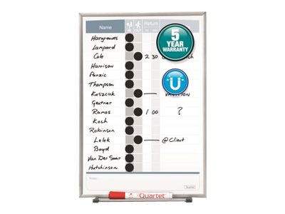 Quartet Matrix in/out board - 10.98 in x 15.98 in - white