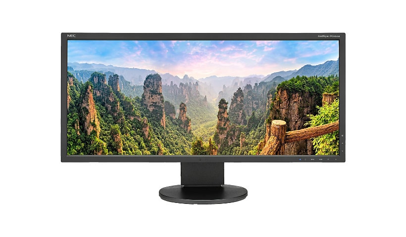 NEC MultiSync EA295WMI-BK - LED monitor - 29"