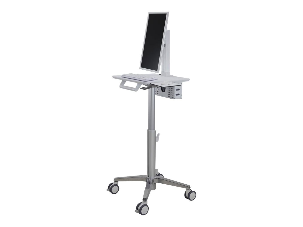 Ergotron StyleView Lean WOW SV10 cart - light-duty - for LCD display / keyb