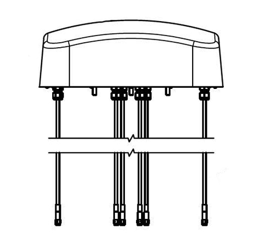 Extreme Networks WS-AI-DE07025 - antenna
