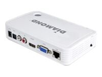 Diamond WPCTV3000 Stream2TV 1080P HD Wireless HDMI/VGA PC to TV - wireless video/audio extender - WiFi