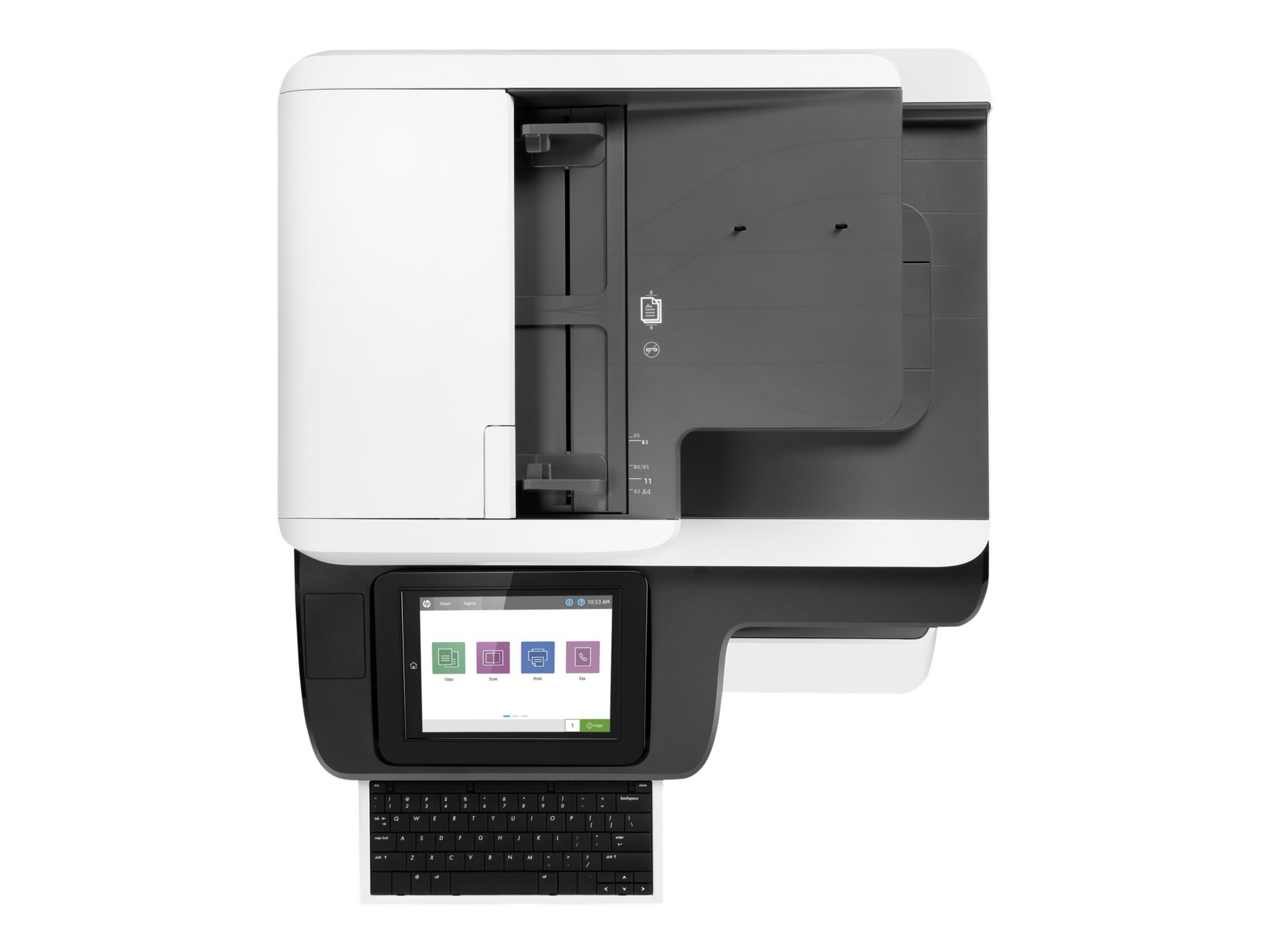 Thumbnail 4 of 4 for HP PageWide Enterprise Color Flow MFP 785f - multifunction printer - color