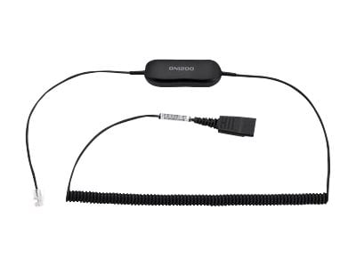 Jabra GN1218 AC Attenuation - headset cable - 6.6 ft