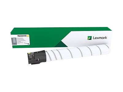 Lexmark - High Yield - yellow - original - toner cartridge