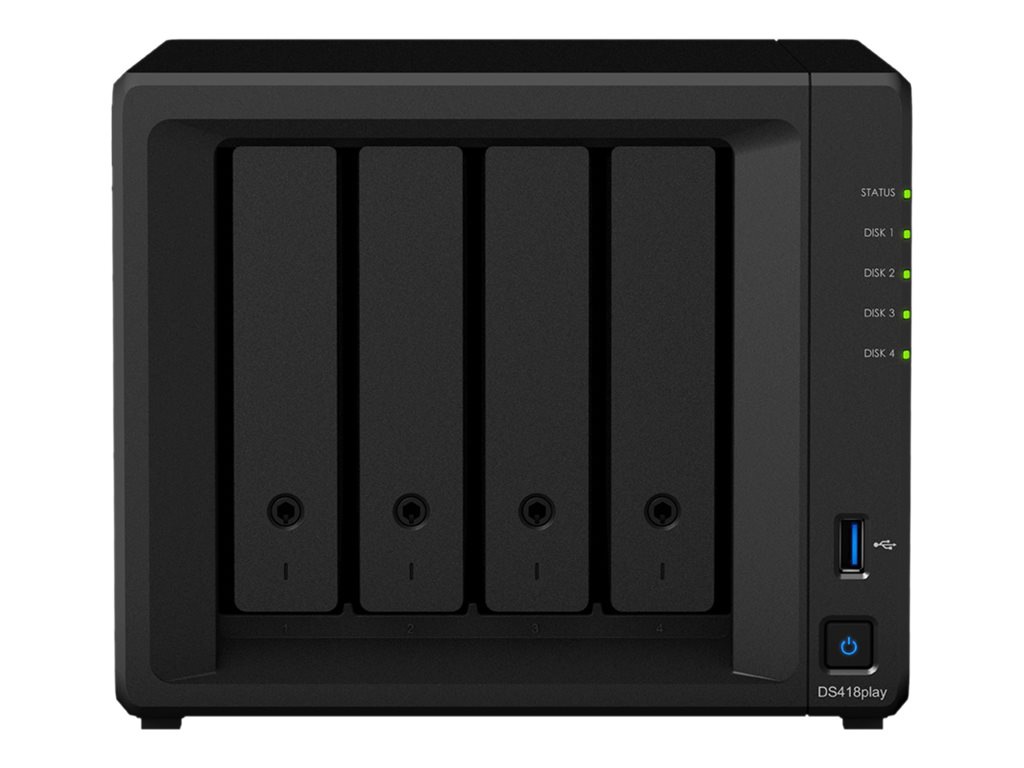 Synology Disk Station DS418Play - NAS server - 0 GB