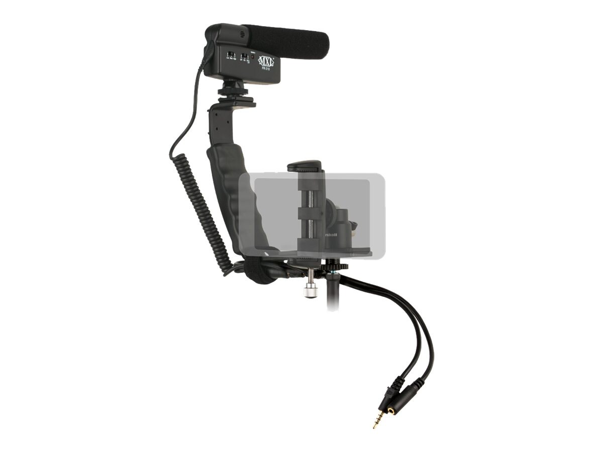 MXL Mobile Media Videographer's Essentials Kit - support system - shooting grip