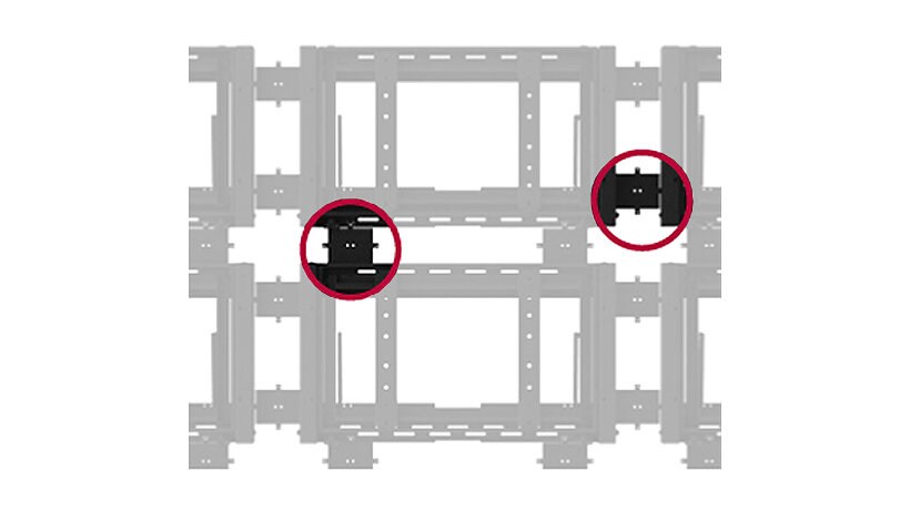 Peerless DS-VWS Custom Wall Plate Spacer Kit