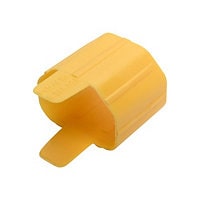 Tripp Lite Plug Lock Inserts for Detachable C13 Power Cord Yellow 100 Pack