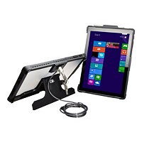 CTA Security Case w/ Kickstand & Anti-Theft Cable for Surface Pro 4, 5, 6