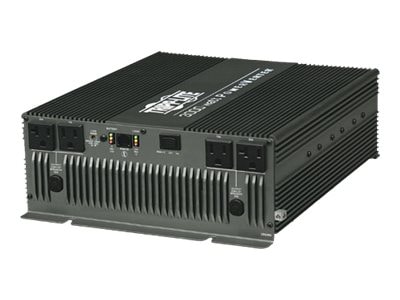 Tripp Lite Compact Inverter 3000W 12V Dc to 120V AC 4 Outlets 2x 5-15R 2x 5