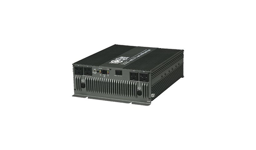 Tripp Lite Compact Inverter 3000W 12V Dc to 120V AC 4 Outlets 2x 5-15R 2x 5