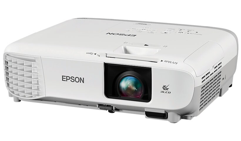 Epson PowerLite 109W - 3LCD projector - portable - LAN