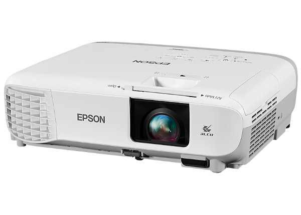 Epson PowerLite 109W - 3LCD projector - portable - LAN