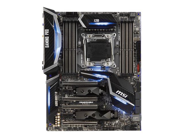 MSI X299 GAMING PRO CARBON AC - motherboard - ATX - LGA2066 Socket - X299