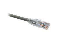 Leviton eXtreme SlimLine - patch cable - 7 ft - gray