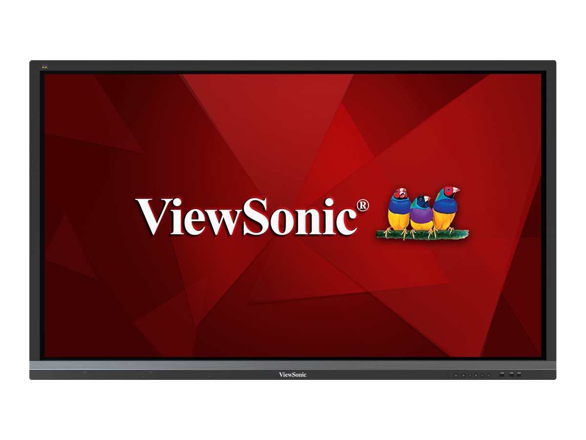 ViewSonic IFP6550 65" 2160p 4K Interactive Display, 20-Point Touch, VGA, HDMI