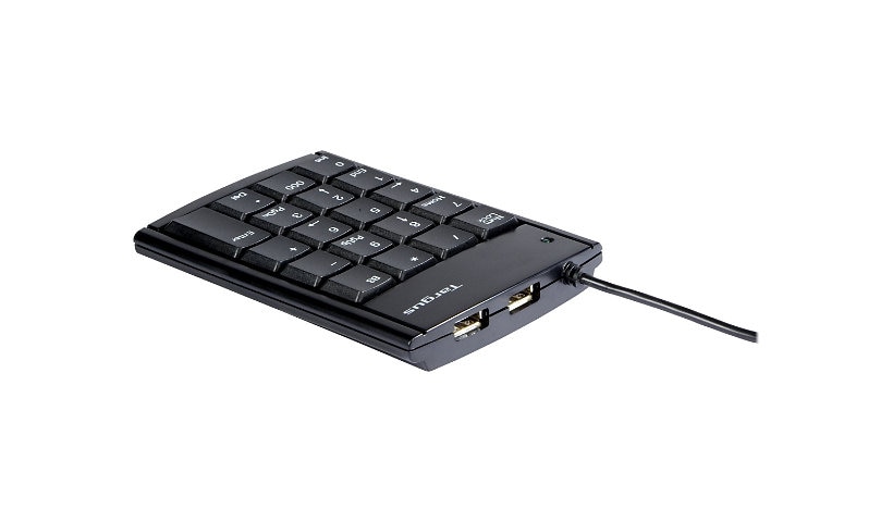 Targus USB Numeric Keypad with 2-port Hub