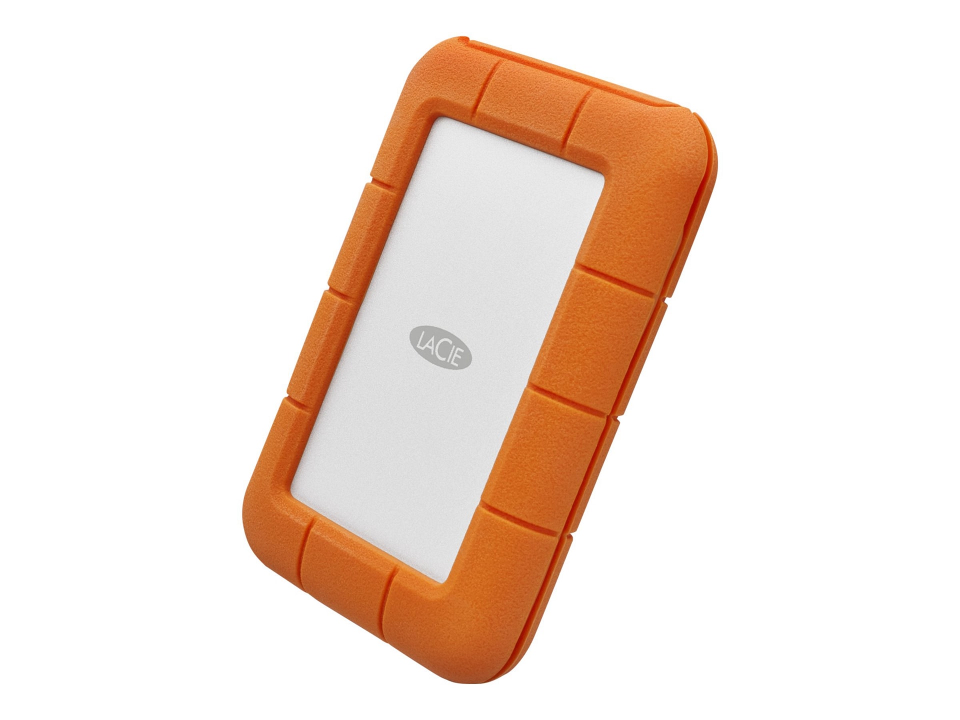 LaCie Rugged Thunderbolt & USB-C USB 3.1 Portable Drive Portable Hard Drive  External Hard Disk (