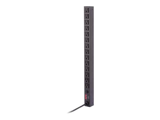 APC Basic Rack PDU 0U, Vertical, 15A, (14) 5-15, 100/120V