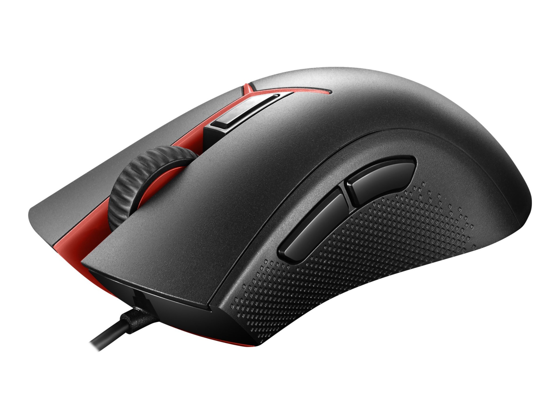 Lenovo Y Gaming - mouse - USB - matte black, pantone 179C