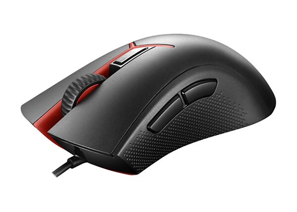 Lenovo Y Gaming - mouse - USB - matte black, pantone 179C