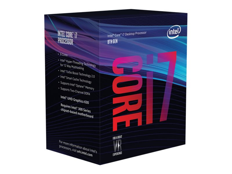 Intel Core i7 8700 / 3.2 GHz processor