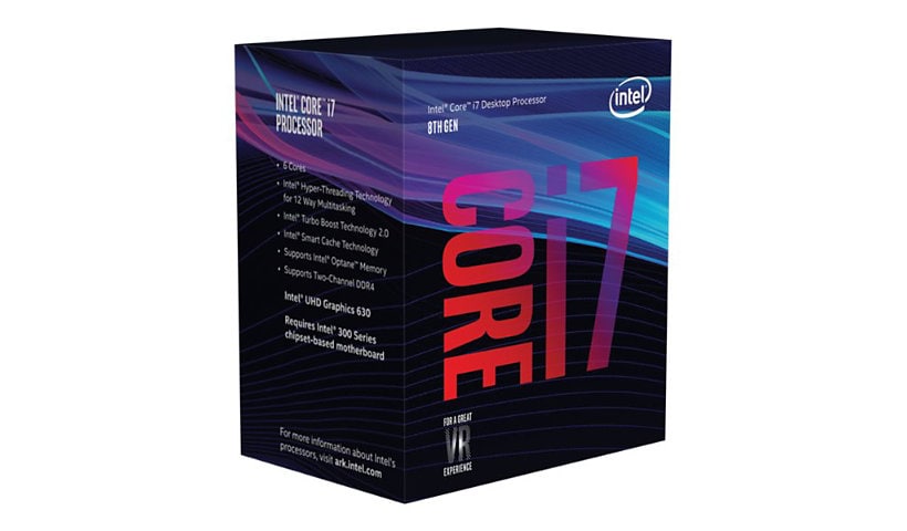 Intel Core i7 8700 / 3.2 GHz processor
