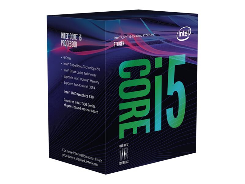 Intel Core i5 8400 / 2.8 GHz processor - Box