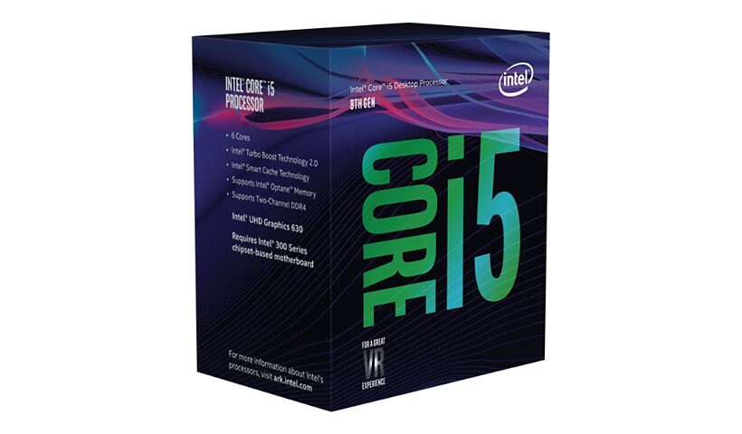Intel Core i5 8400 / 2.8 GHz processor - Box