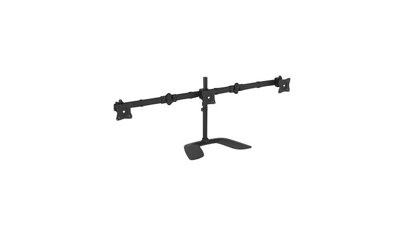 StarTech.com Triple Monitor Stand for VESA Mount Monitors up to 27" - Steel
