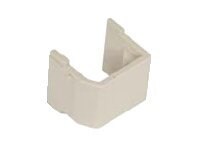 Hubbell Snap Fit Connector, Blank Module, Electric Ivory