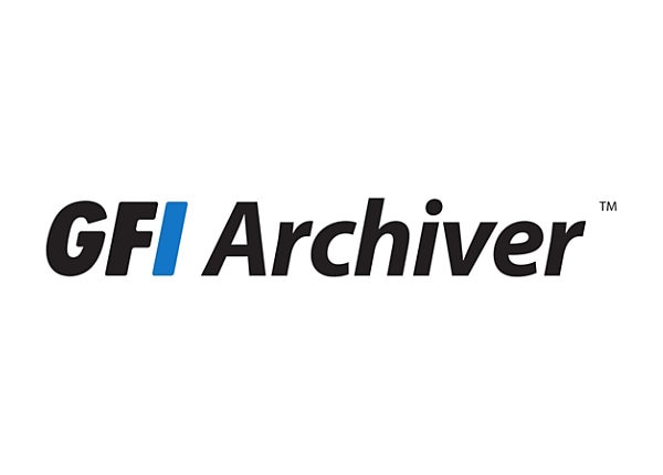 GFI Archiver - license + 3 Years Software Maintenance Agreement - 1 additional mailbox